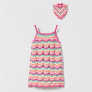NWOT - Zara crochet and handband set